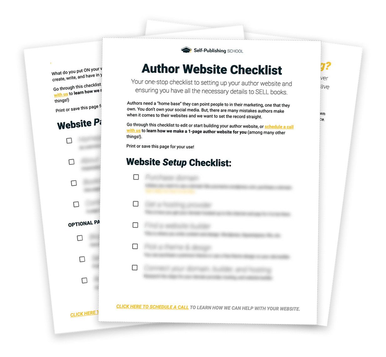 author website checklist image